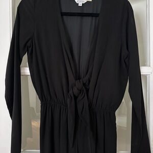 Stone Cold Fox Black Long Sleeve Jumpsuit